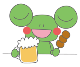 Frog days sticker #893417