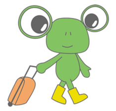 Frog days sticker #893421