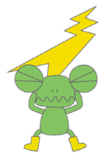 Frog days sticker #893426