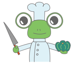 Frog days sticker #893430