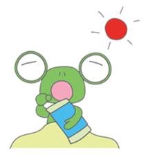 Frog days sticker #893434