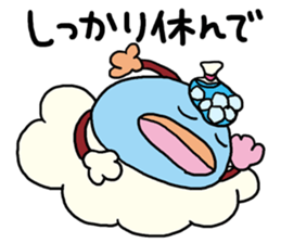 Encouragement of Kumottoru. sticker #893557