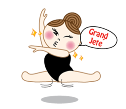 DJ Ballet Girl sticker #894042