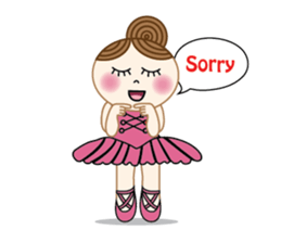 DJ Ballet Girl sticker #894046