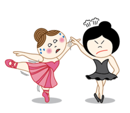DJ Ballet Girl sticker #894057