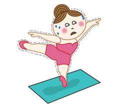 DJ Ballet Girl sticker #894078