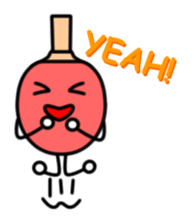 ping pong PON sticker #894209