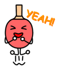 ping pong PON sticker #894209
