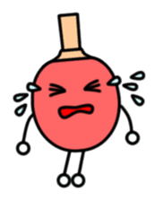ping pong PON sticker #894212