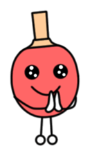 ping pong PON sticker #894213