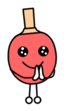 ping pong PON sticker #894213