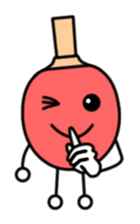 ping pong PON sticker #894214