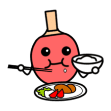 ping pong PON sticker #894215