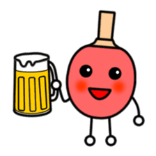 ping pong PON sticker #894216