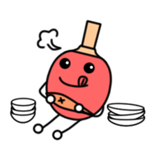 ping pong PON sticker #894217