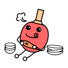 ping pong PON sticker #894217