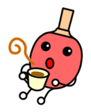 ping pong PON sticker #894219
