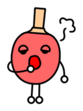 ping pong PON sticker #894220