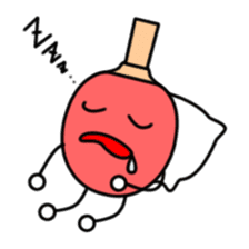 ping pong PON sticker #894221