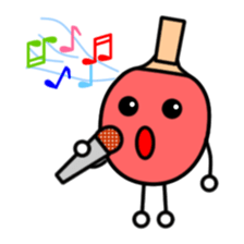 ping pong PON sticker #894223