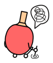 ping pong PON sticker #894228
