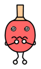 ping pong PON sticker #894229