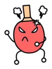 ping pong PON sticker #894230