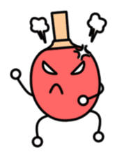 ping pong PON sticker #894230
