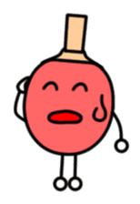 ping pong PON sticker #894231