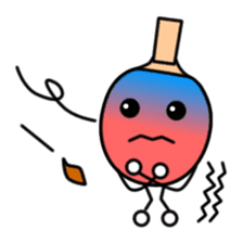 ping pong PON sticker #894234