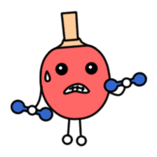 ping pong PON sticker #894237