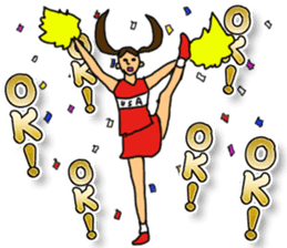 Cheerleader YUKIKO sticker #894769