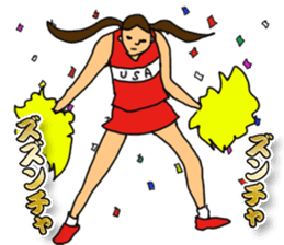 Cheerleader YUKIKO sticker #894783