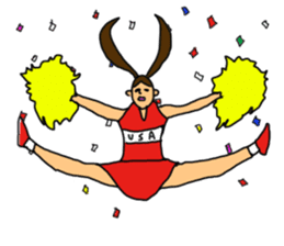 Cheerleader YUKIKO sticker #894786