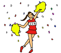 Cheerleader YUKIKO sticker #894793