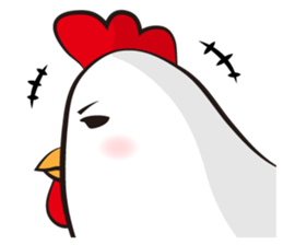 Mr. Silent Rooster sticker #895040