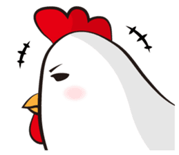Mr. Silent Rooster sticker #895040