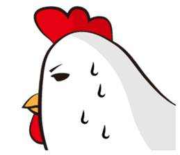 Mr. Silent Rooster sticker #895042