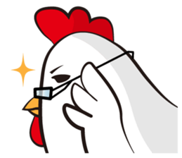 Mr. Silent Rooster sticker #895043