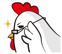 Mr. Silent Rooster sticker #895043
