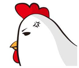 Mr. Silent Rooster sticker #895044