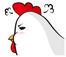 Mr. Silent Rooster sticker #895045