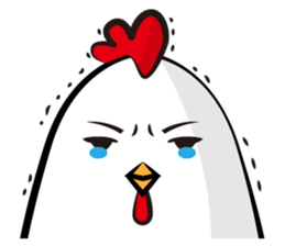 Mr. Silent Rooster sticker #895048