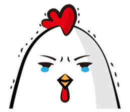 Mr. Silent Rooster sticker #895048