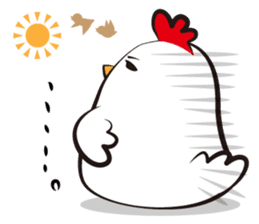 Mr. Silent Rooster sticker #895052