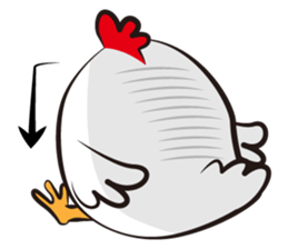 Mr. Silent Rooster sticker #895053