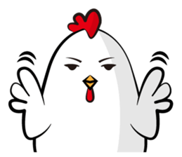 Mr. Silent Rooster sticker #895058