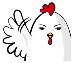 Mr. Silent Rooster sticker #895059