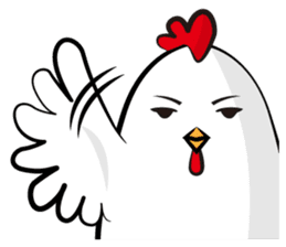 Mr. Silent Rooster sticker #895059