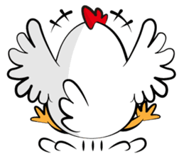 Mr. Silent Rooster sticker #895060